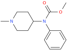 N-(N-methylpiperidin-4-yl)-N-phenyl-(N-carbomethoxy)-amine.png