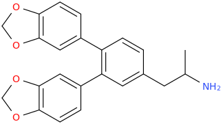 1-(3,4-di(3,4-methylenedioxyphenyl)-phenyl)-2-aminopropane.png