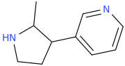 2-methyl-3-(pyridin-3-yl)pyrrolidine.png