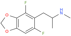 1-(2,6-difluoro-3,4-methylenedioxyphenyl)-2-methylaminopropane.png