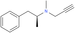 N-methyl-N-(prop-2-ynyl)-1-phenyl-2-(2S)-methyl-2-aminoethane.png