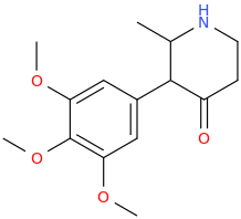 2-methyl-3-(3,4,5-trimethoxyphenyl)-4-oxopiperidine.png