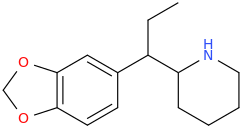 1-(3,4-methylenedioxyphenyl)-1-ethyl-1-(2-piperidinyl)methane.png