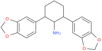 1-amino-2,6-di(3,4-methylenedioxyphenyl)-cyclohexane.png