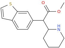 1-(3-thiaindene-5-yl)-1-carbomethoxy-1-(2-piperidineyl)methane.png