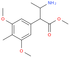 1-(3,5-dimethoxy-4-methylphenyl)-2-amino-1-carbomethoxypropane.png