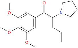 2-(1-pyrrolidinyl)-1-(3,4,5-trimethoxyphenyl)-pentan-1-one.png