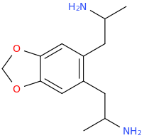 1-(2-aminopropyl)-2-(2-aminopropyl)-4,5-methylenedioxybenzene.png