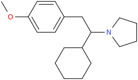 1-(1-cyclohexanyl-2-(4-methoxyphenyl)ethyl)pyrrolidine.png