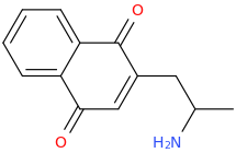 2-(2-aminopropyl)-1,4-dioxo-1,4-dihydronaphthalene.png