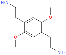 1,4-dimethoxy-2,5-bis-(2-aminoethyl)benzene.png