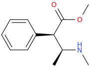 1-phenyl-(1R)-1-carbomethoxy-2-(2S)-methylaminopropane.png