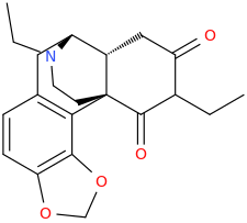 N-ethyl-3,4-methylenedioxy-6-ethyl-5,7-di-oxomorphinan.png