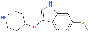  6-methylthioindole-3-yl piperidin-4-yl ether.png