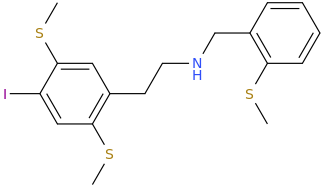 2-(4-iodo-2%2C5-di(methylthio)phenyl)-N-%5B(2-methylthiophenyl)methyl%5Dethanamine.png