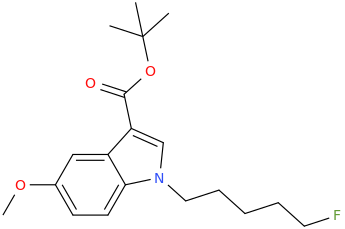 5-methoxy-O-tert-butyl-1-(5-fluoropentyl)-3-carboxy-indole.png