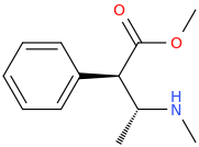 1-phenyl-(1R)-1-carbomethoxy-2-(2R)-methylaminopropane.png