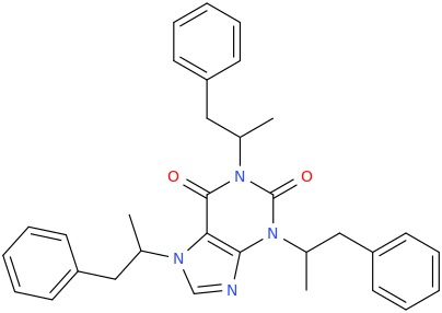 1,3,7-tris(2-phenyl-1-methylethyl)-xanthine.png