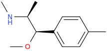 (1R,2S)-2-methylamino-1-methoxy-1-(4-methylphenyl)propane.png