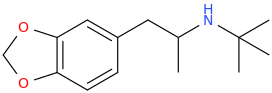 1-(3,4-methylenedioxyphenyl)-2-tert-butylaminopropane.png