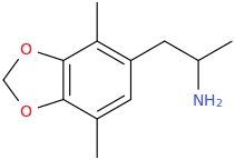 2-amino-1-(3,4-methylenedioxy-2,5-dimethylphenyl)-propane.png