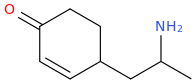 2-amino-1-(1-oxo-cyclohex-2-ene-4-yl)-propane.png