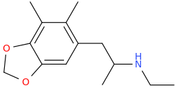 1-(2,3-dimethyl-4,5-methylenedioxyphenyl)-2-ethylaminopropane.png
