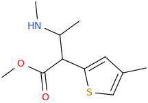 2-(2-methylamino-1-carbomethoxypropyl)-4-methyl-thiophene.png