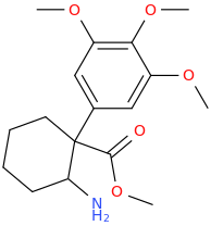 1-(3,4,5-trimethoxyphenyl)-1-carbomethoxy-2-aminocyclohexane.png