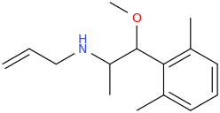 N-allyl-1-(2,6-dimethylphenyl)-1-methoxy-2-aminopropane.png