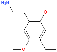 2-aminoethyl-4-ethyl-2,5-dimethoxybenzene.png