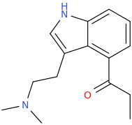 3-dimethylaminoethyl-4-(1-oxopropyl)indole.png