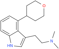 1-(4-(4-oxacyclohexyl)indole-3-yl)-2-dimethylaminoethane.png