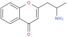 2-(2-aminopropyl)-4-oxo-1-oxanaphthalene.png
