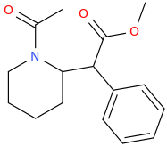 1-phenyl-1-carbomethoxy-1-(N-acetylpiperidine-2-yl)methane.png