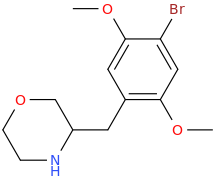 1-(4-bromo-2,5-dimethoxyphenyl)-1-(3-morpholinyl)methane.png