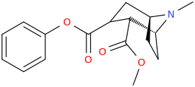 2-carbomethoxy-3-(phenyl(1-oxo-2-oxaethyl))-tropane.png