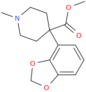 1-methyl-4-carbomethoxy-4-(2,3-methylenedioxyphenyl)piperidine.png