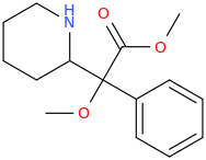 1-phenyl-1-carbomethoxy-1-methoxy-1-(2-piperidinyl)methane.png