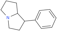 Hexahydropyrrolizinyl-benzene.png