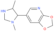 1-methyl-2-(3,4-methylenedioxy-5-azaphenyl)-3-methyl-1,4-diazacyclopentane.png
