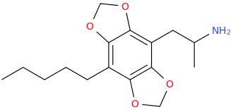 1-(2,3-methylenedioxy-4-pentyl-5,6-methylenedioxyphenyl)-2-aminopropane.png