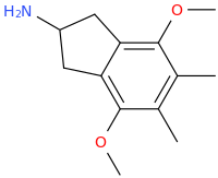 5,6-dimethyl-4,7-dimethoxy-2-aminoindan.png
