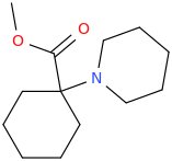 1-carbomethoxy-1-(1-piperidinyl)cyclohexane.png