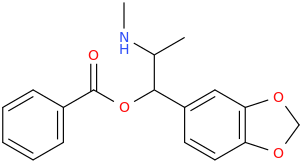 1-benzoyloxy-1-(3,4-methylenedioxyphenyl)-2-methylaminopropane.png