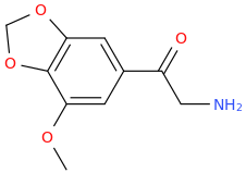 1-(3,4-methylenedioxy-5-methoxyphenyl)-1-oxo-2-aminoethane.png