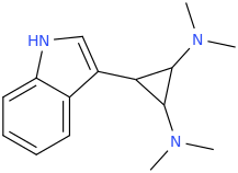 1,2-bis-dimethylamino-3-(indole-3-yl)cyclopropane.png