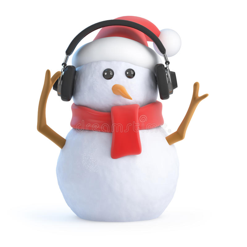 d-snowman-listens-headphones-render-wearing-42666369.jpg