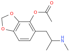 1-(2-acetoxy-3,4-methylenedioxyphenyl)-2-methylaminopropane.png
