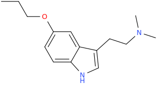 1-(5-propoxyindole-3-yl)-2-dimethylaminoethane.png